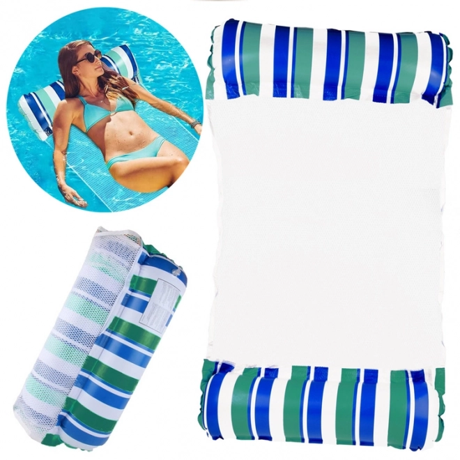 Inflatable Water Hammock for Pool and Beach