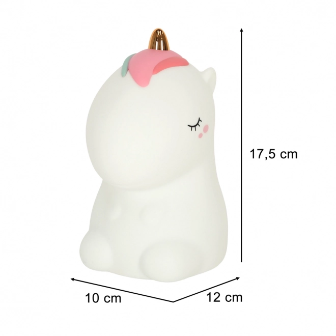 Children's Night Light Unicorn Silicone RGB