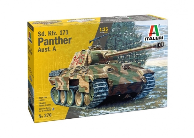 Model kit of Panther Ausf. A 1/35