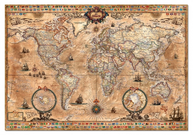 Ancient Map 1000 Piece Puzzle