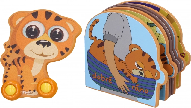 Interactive Mini Tiger Set – toy and book with app