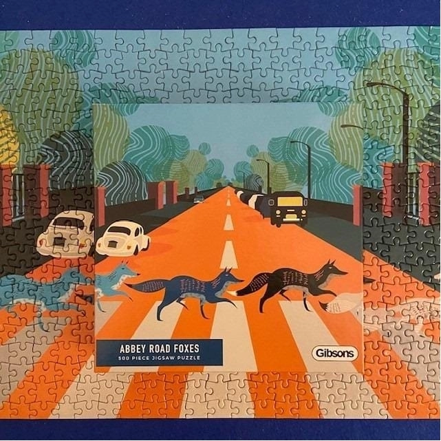 Gibsons Puzzle Abbey Road Foxes 500 Pieces