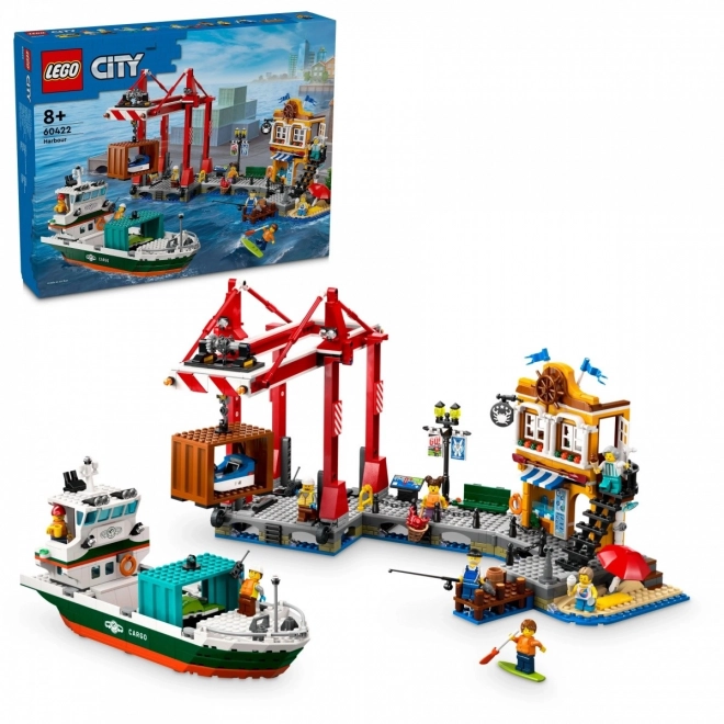 Coastal Port Cargo Ship Set by LEGO City