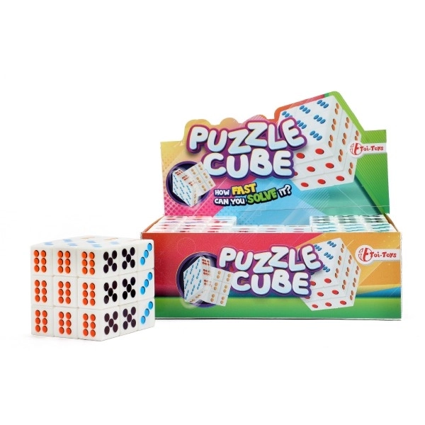 Colorful Dot Puzzle Cube 3x3x3