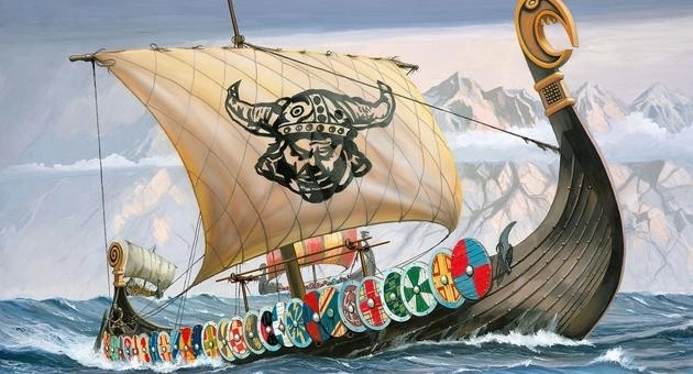 Viking Ship Model Kit