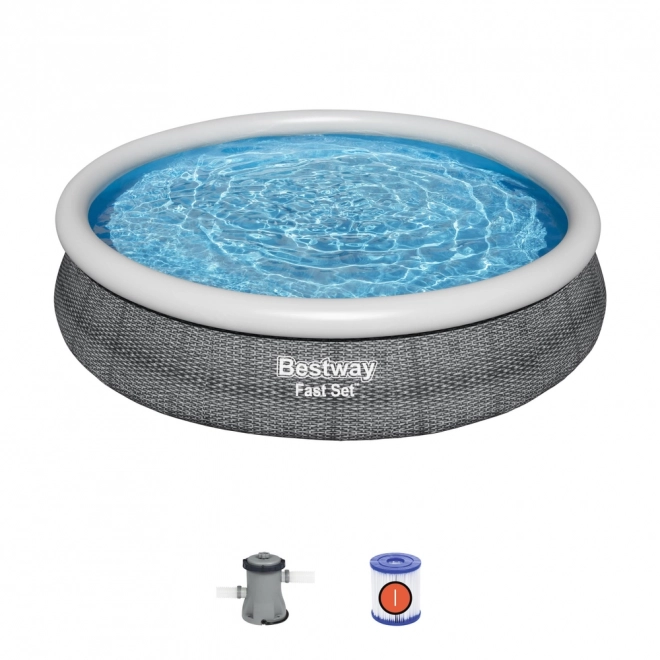 Quick Setup Above Ground Pool Bestway