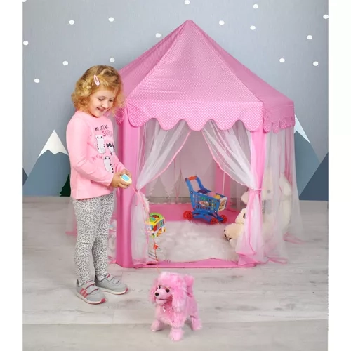 Pink Children's Tent Palace for Home and Garden