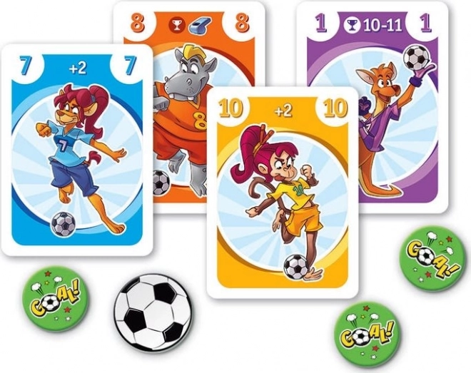 Clementoni Zoo Soccer Card Game