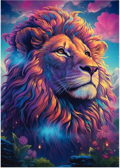 Multicolored Majesty Puzzle 1000 Pieces