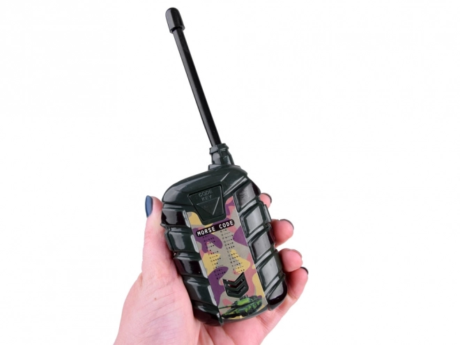 Walkie Talkie Police Set – army