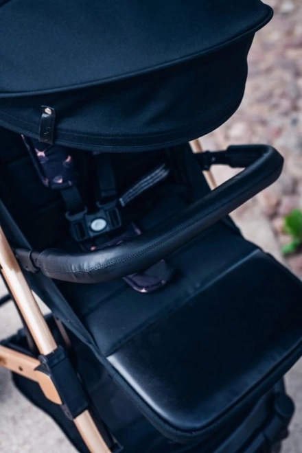 Momi Estelle All-Terrain Stroller Black Ginko