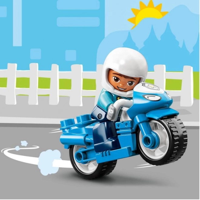 Police Motorcycle LEGO DUPLO Town