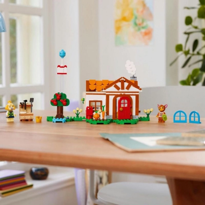 Visit with Isabelle Building Set from Animal Crossing