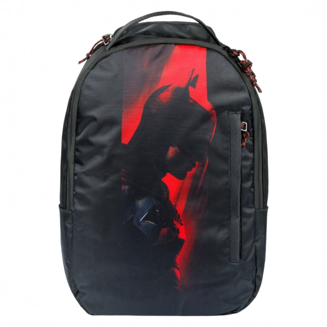 Baagl Earth Batman Red Backpack