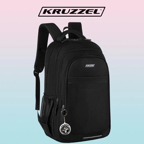 Large Black Backpack 45L