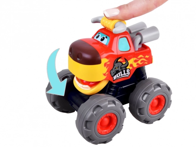 Kids Monster Truck Bull Toy Car