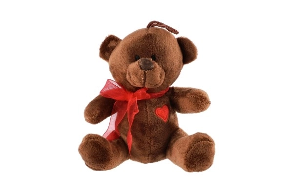 Cuddly Teddy Bear with Bow 12cm Plush