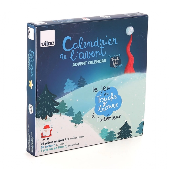 Vilac Christmas Touch And Find Advent Calendar