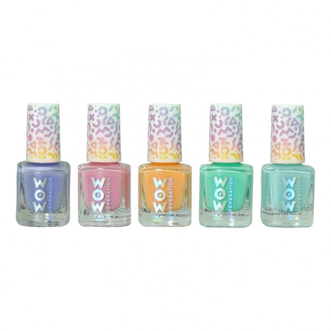 Pastel Nail Polish Set for Kids