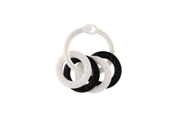 Black and White Baby Activity Rings