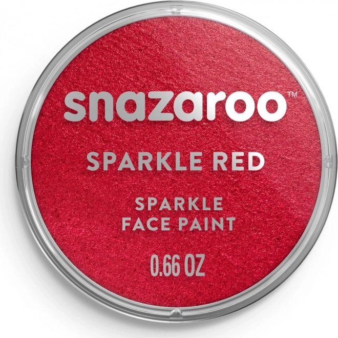 SNAZAROO Sparkling Red Face Paint 18ml