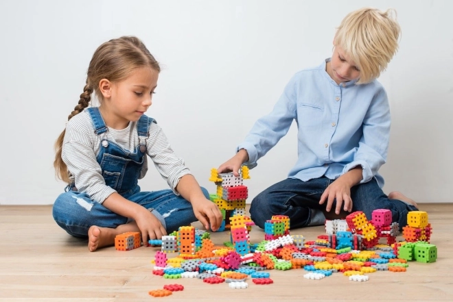 Mini Waffle EDU Building Blocks with Activity Cards