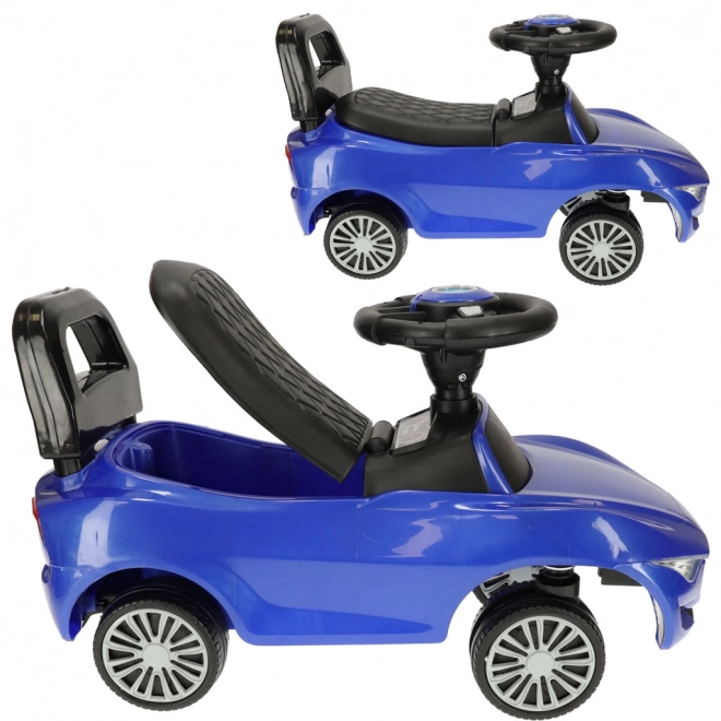 Ride-On Car with Sound and Lights Blue