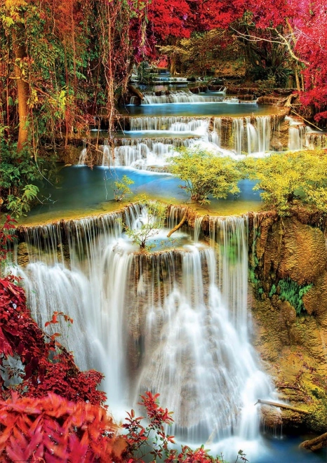 Educa puzzle waterfalls in the deep forest 1000 pieces