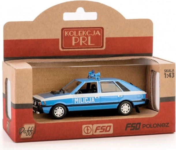 Model auta PRL Polonez Milicja 1:43 die-cast