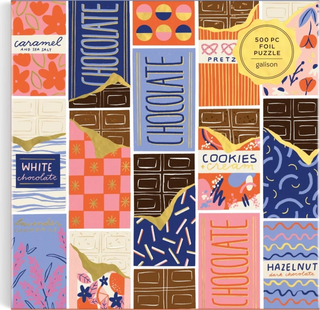Puzzle quadrato Al bar del cioccolato 500 pezzi