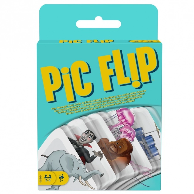 Card Game Pic Flip for Kids 7+