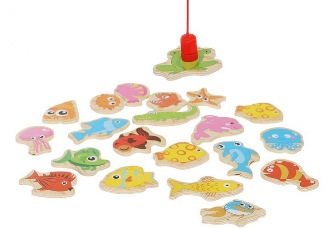 Fishing Game with Magnetic Fish