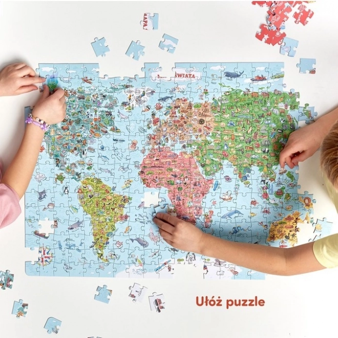 Explorer Puzzle - World Map