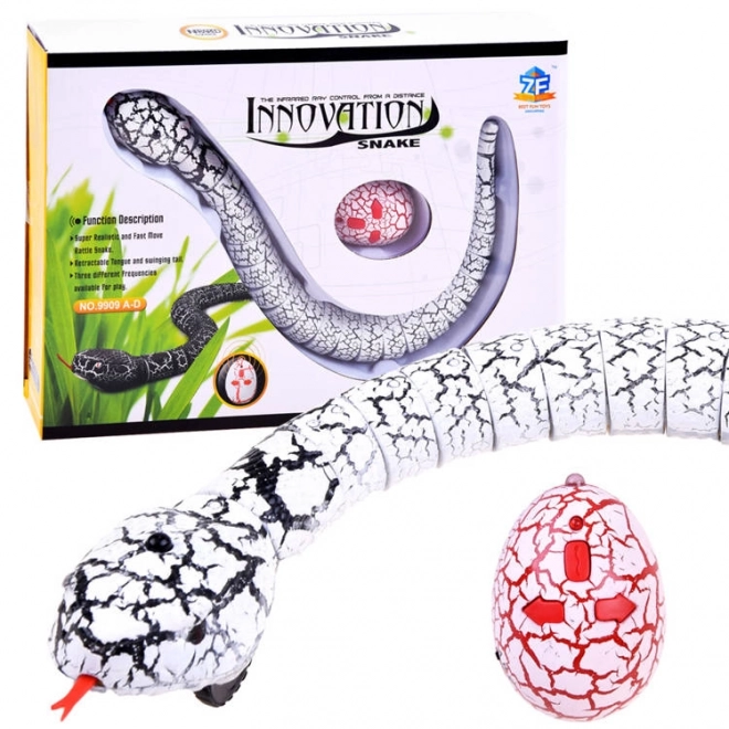 Remote Controlled Snake Toy – white