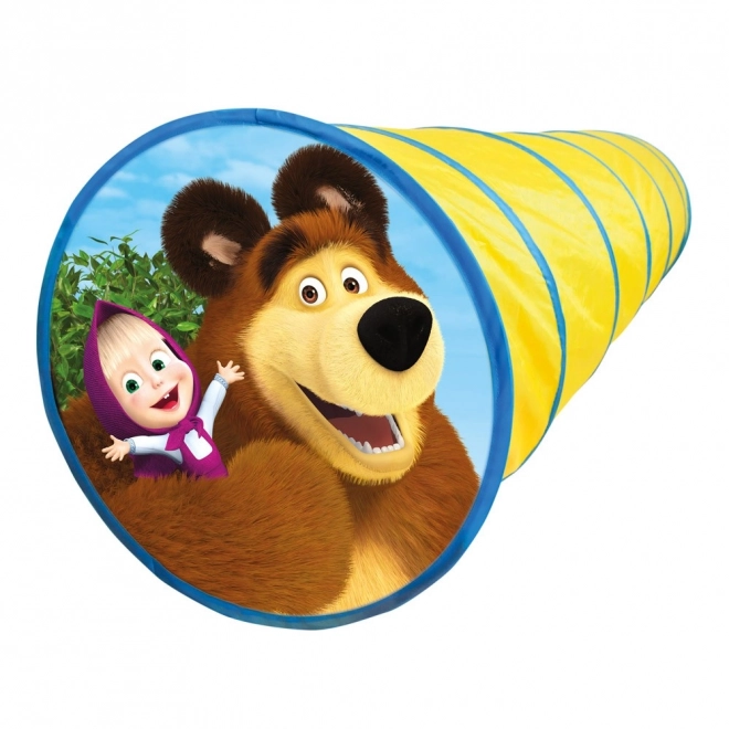 Masha and the Bear Play Tunnel