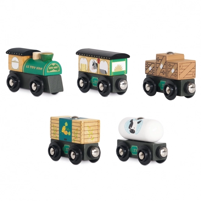 Green Freight Train by Le Toy Van