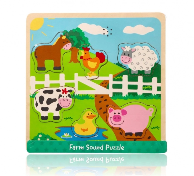 Farm Animal Sound Puzzle