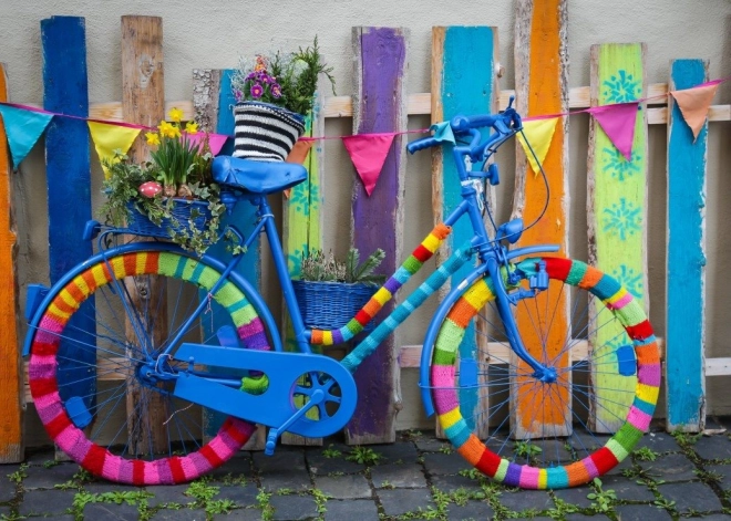 Grafika my beautiful colorful bike puzzle 500 pieces