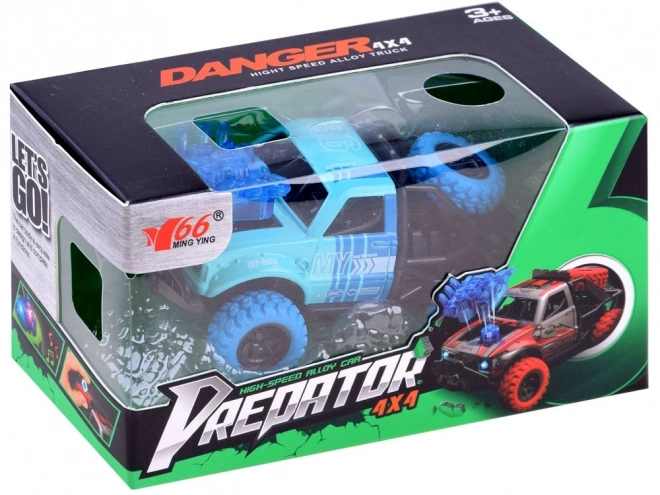 Stunt Driving 4x4 Metal Car – Red