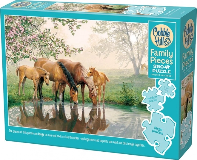 Cobble Hill Family Puzzle Horse Family