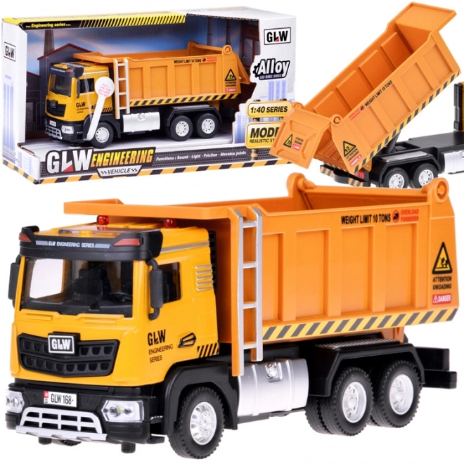 Construction Dump Truck with Sound and Light