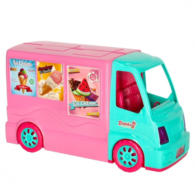 Doll Camper Food Truck Set