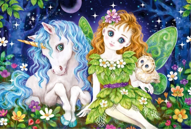 Schmidt Princess, Fairy and Mermaid Puzzle Set