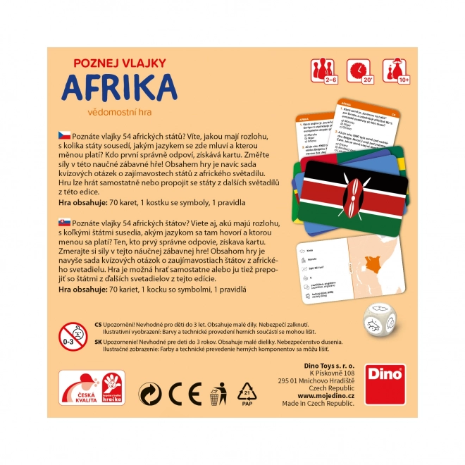 Explore Flags of Africa Travel Game