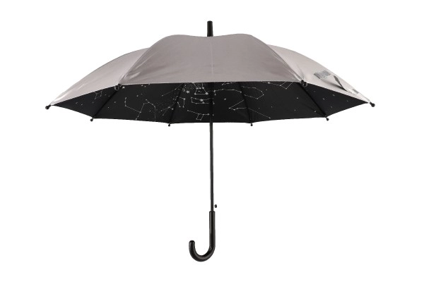 Silver Starry Sky Auto-Open Umbrella