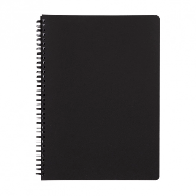 Classic Black Twin Wire A5 Notebook