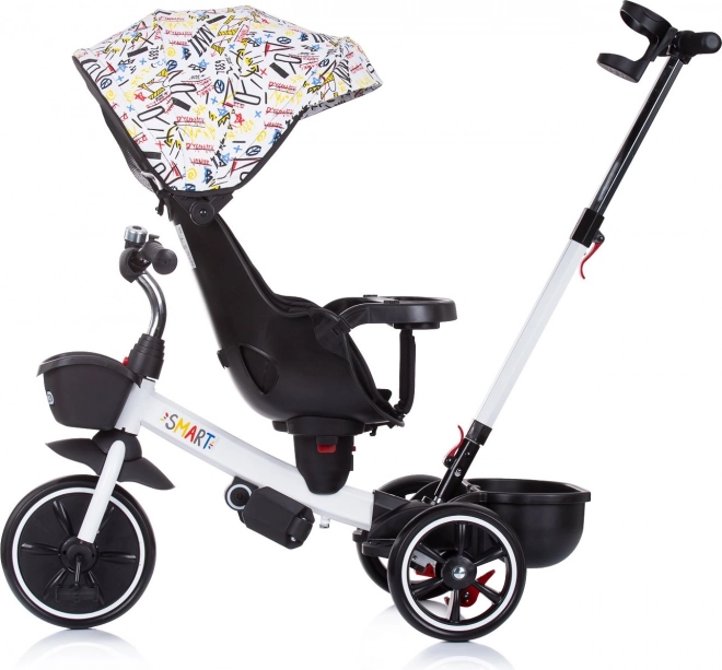 Chipolino Tricycle with Canopy Smart 2-in-1 White