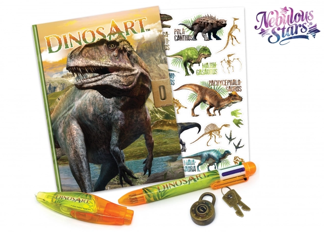 Dinosaur Diary with Lock