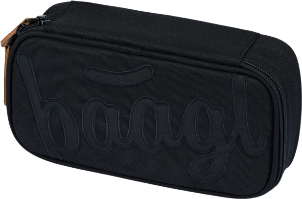 Set Scuola Baagl Skate Max Darkness: Zaino, Astuccio e Sacca