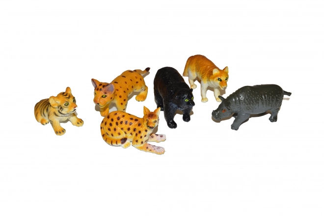 Safari Animal Set 6 Pieces